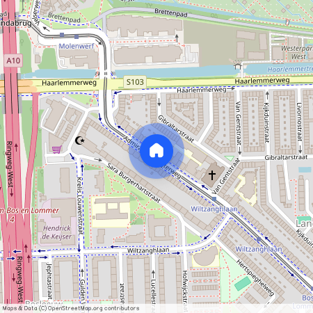 Landlust, 1055 NE, Admiraal De Ruijterweg, Amsterdam