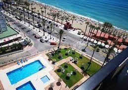 For rent MID SEASON from 01/09/2024 - 30/06/2025 studio on 1st line of beach in Benalmadena.-