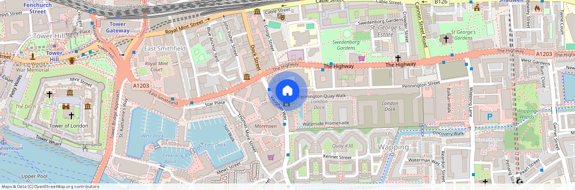 Vaughan Way, London E1W 2AW, United Kingdom