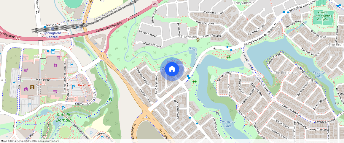 ** Creekside Drive, Springfield Lakes QLD 4300