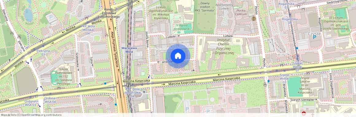 Jana Szymczaka 4, Warszawa, Wola