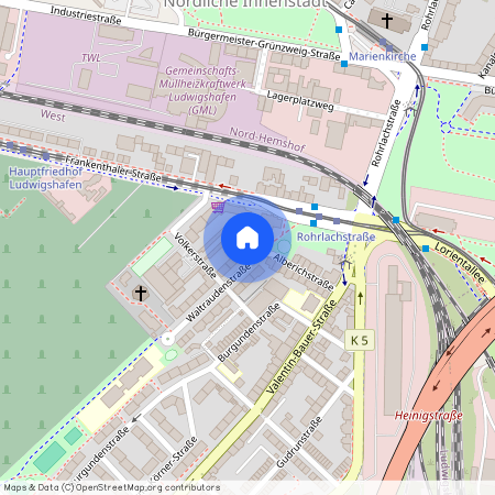 Waltraudenstraße 16, 67059 Rheinland-Pfalz - Ludwigshafen