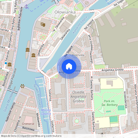 ul. Angielska Grobla, Śródmieście, Gdańsk, pomorskie