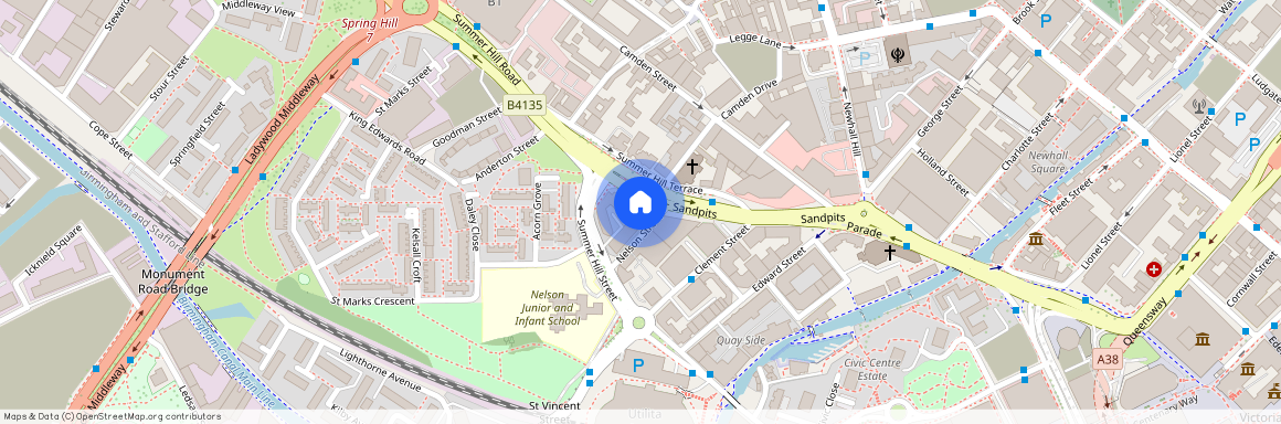 The Quadrant, 150 Sand Pits, Birmingham, B1