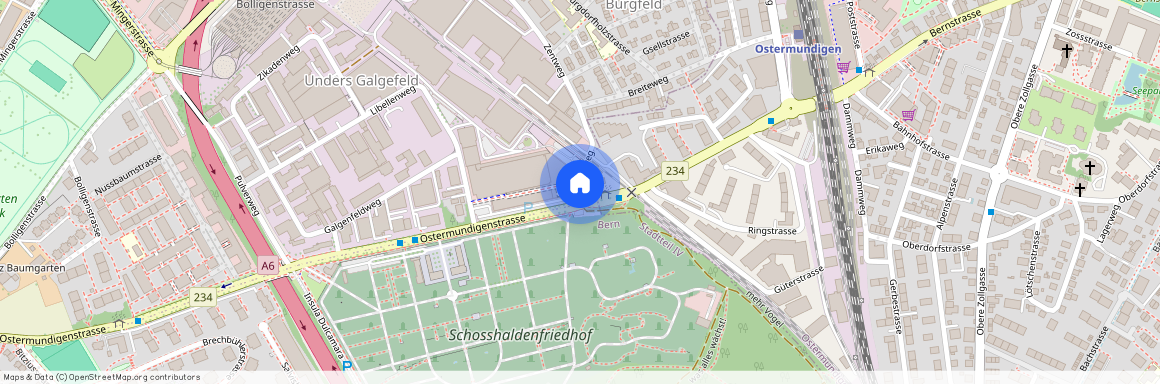 Ostermundigenstrasse 93, 3006 Bern, Lageplan