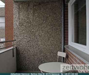 Laatzen, schöne Möblierung, 1 Zimmer Wohnung mit Balkon, 15 Min. zu... - Photo 1