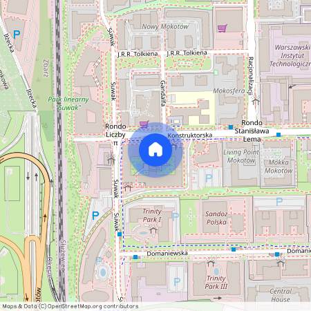 Gandalfa, Służewiec, Mokotów, Warszawa, mazowieckie