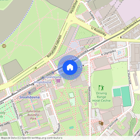 K Olympiku, Praha 8 - Karlín