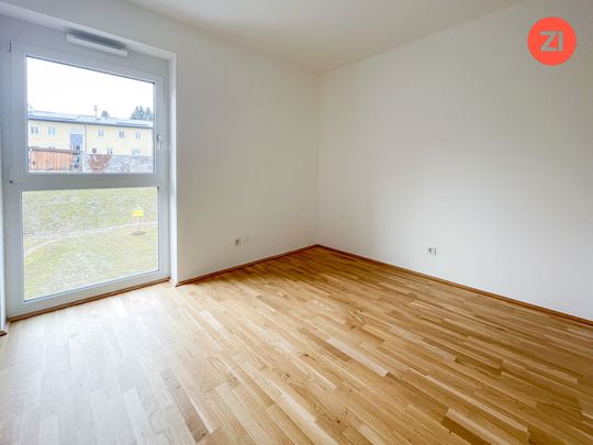 Schöne geförderte 3-Zimmer-Wohnung mit Tiefgaragenparkplatz und Loggia in Gallspach. Erstbezug! - Foto 1