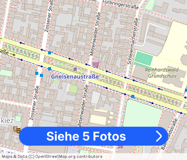 Möbliertes Zimmer (13 qm) in Berlin-Kreuzberg (befristet) - Foto 1