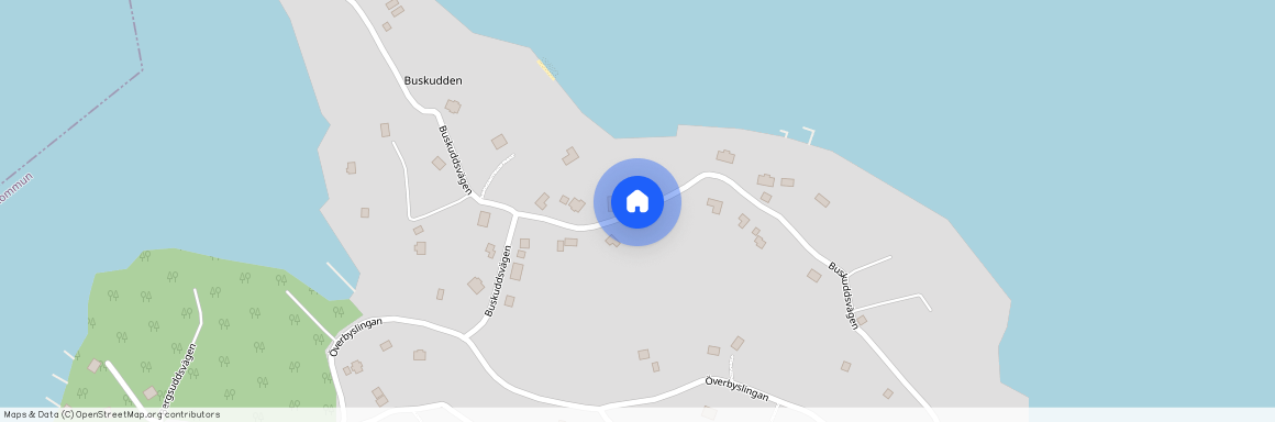 Buskuddsvägen, Vaxholm