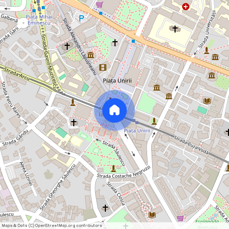 Piata Unirii, Centru, Iasi, Iasi