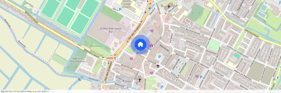 Centrum, 2181 EM, Henri Dunantplein, Hillegom