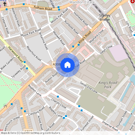 Edith Row, Fulham, SW6, London