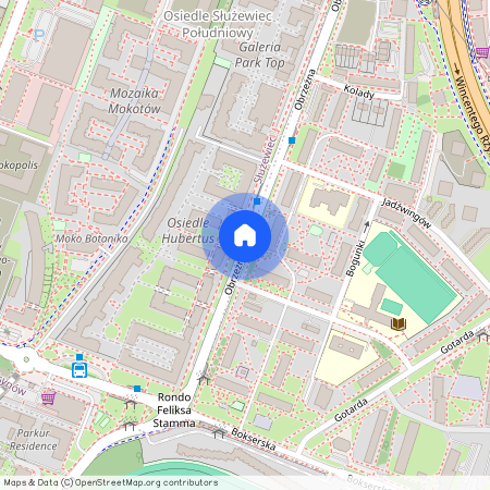 Służewiec, Obrzeżna, Warszawa