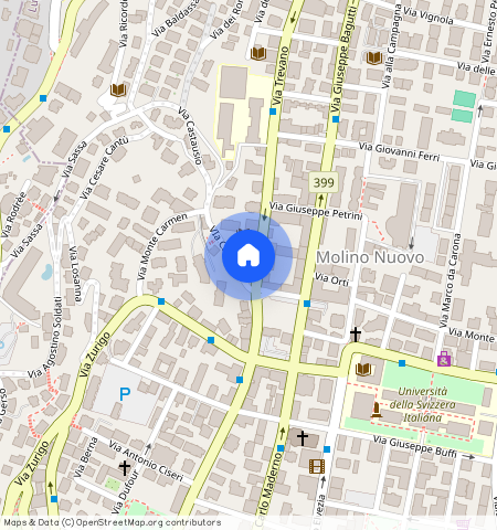 Via Castausio ** b, 6900 Lugano