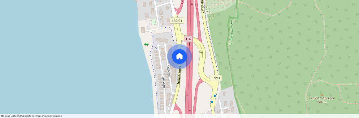 Strandvägen, Huskvarna