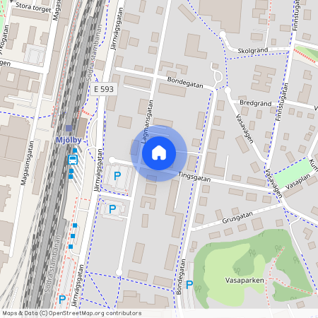 Östergötlands län, Mjölby, Lagmansgatan 24B