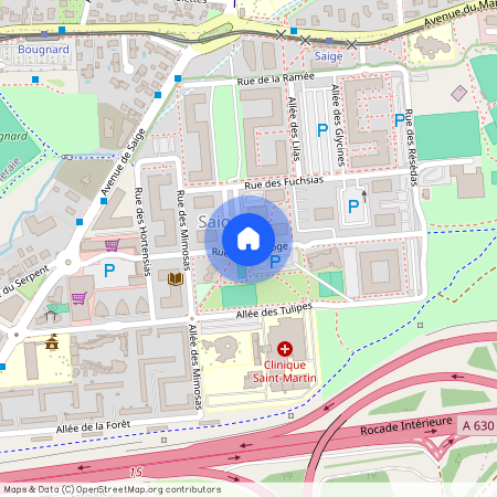 Rue de l'Horloge, Francja, Pessac