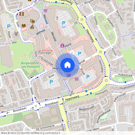 Cobbeek en Centrum, 5501 EH, Pleintjes, Veldhoven