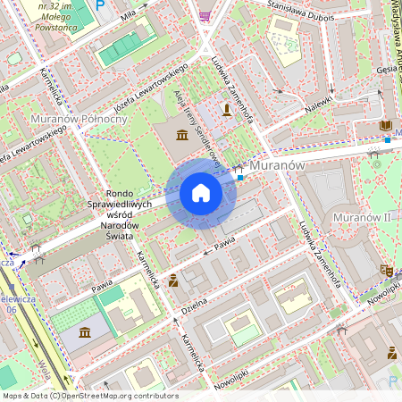 ul. Mordechaja Anielewicza, Muranów, Śródmieście, Warszawa, mazowieckie