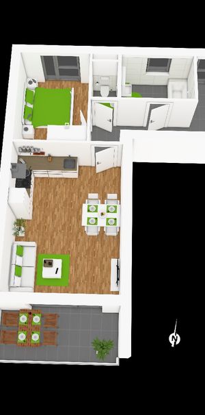 Graz Hafnerstraße Bau 2 - Foto 1