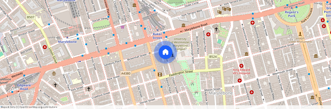 York Mansions, Chiltern Street, Marylebone, London, W1U