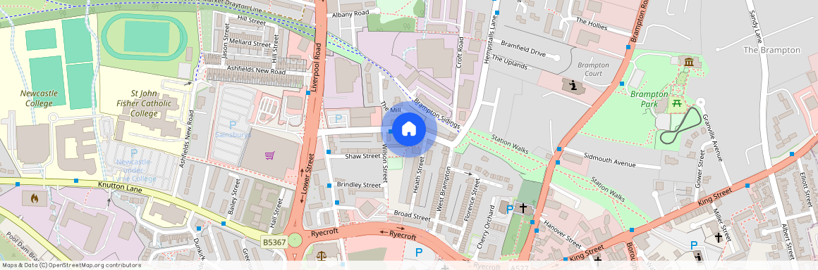 Enderley Street, Newcastle-Under-Lyme, ST5