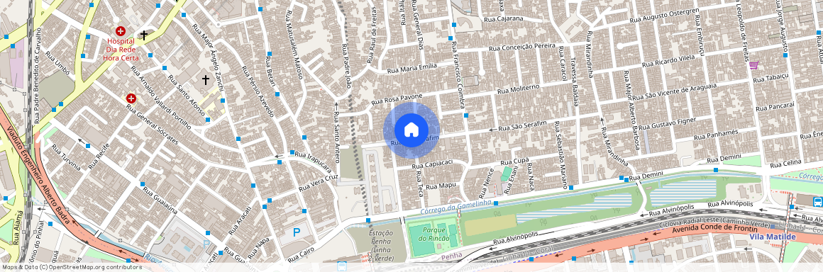 Rua Sao Serafim 235, Penha, São Paulo - SP, 03638-000, Brazil