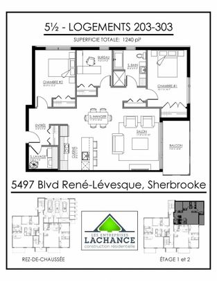 5497, boul. René-Lévesque #203, Sherbrooke (Rock Forest | St-Élie) - Photo 1