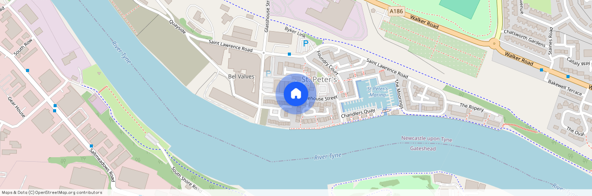 Merchants Wharf, St Peters Basin, Byker