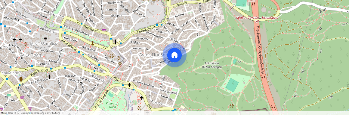 Ιωαννίνων 28, Αγ. Παύλος 554 38, Ελλάδα (55438)