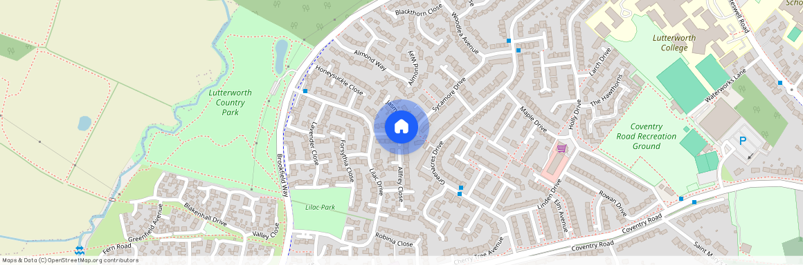 Jasmine Close, Lutterworth LE17 4FE., Lutterworth .