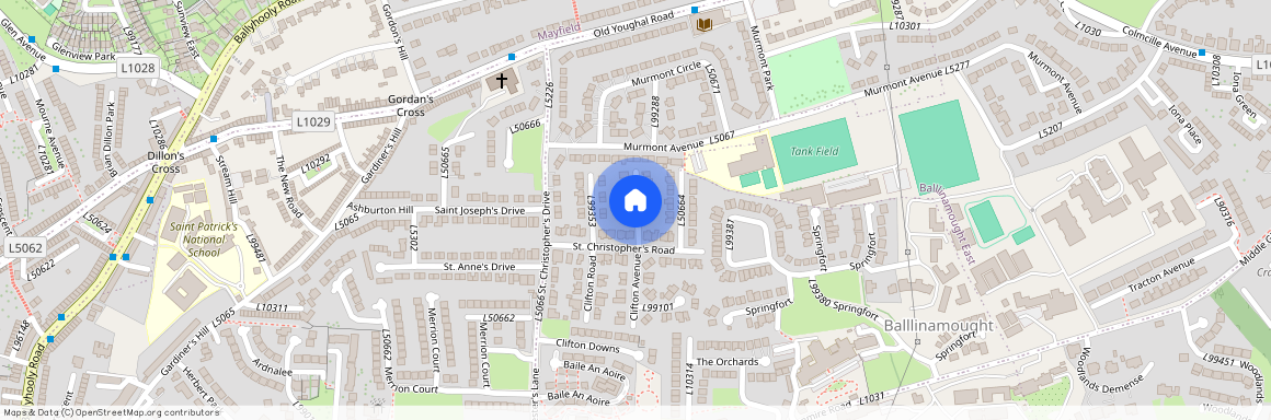 Saint Christopher`s Walk, Montenotte, Cork