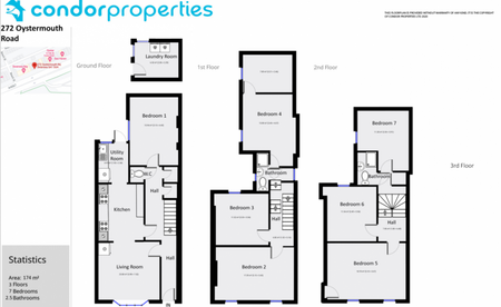 7 bedroom house to rent - Photo 5