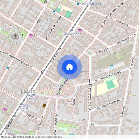 ul. Antoniego Małeckiego, Łazarz, Grunwald, Poznań, wielkopolskie