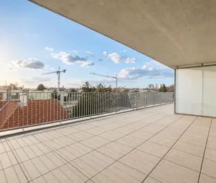 VIC und U1 Kaisermühlen, 4 Zi. mit 35m2 Terrasse Richtung Donauinsel - Photo 2