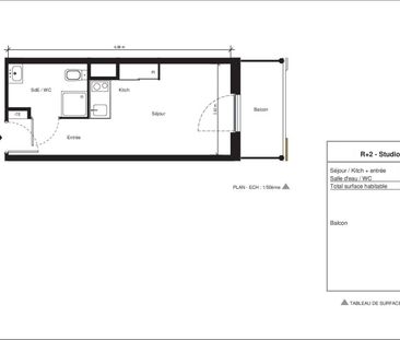 Location Appartement 1 pièce 18m² NIMES 30000 - Photo 3