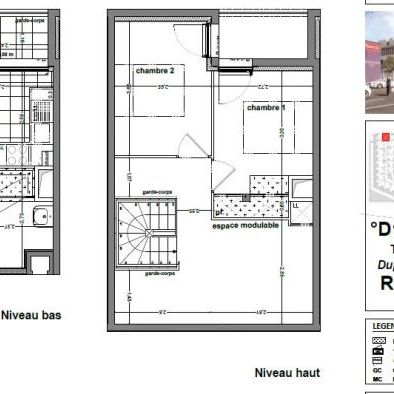 Sans frais d'agence, ni garant T3 DUPLEX NEUF à Mérignac - Photo 3