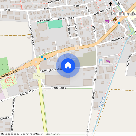 8555, Müllheim Dorf, Rosengartenstrasse