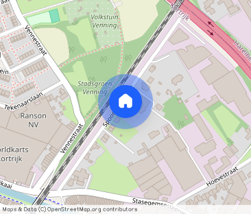 Appartement te huur in Kortrijk voor € 825 met 2 slaapkamers - Photo 1