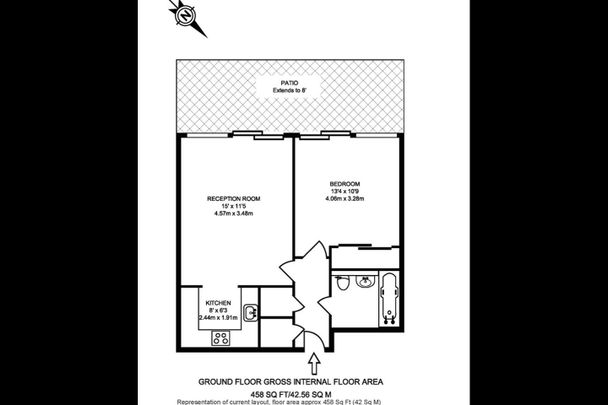 1 Bed Flat, Viridian Apartments, SW8 - Photo 1