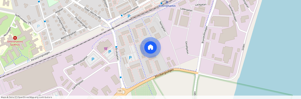 Simrishamn, Skåne, Bruksgatan 5 G