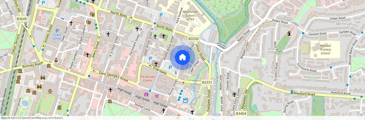 Lower Brook Street, Cossack Lane House Lower Brook Street, SO23