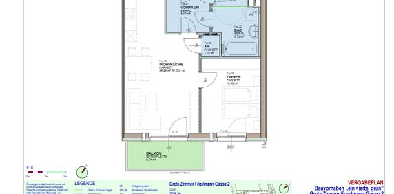 2-Zimmer-Wohnung mit Balkon, Top 20 - Foto 2