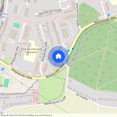 Wolgograder Allee 66, 5.OG Links, 09123 Sachsen - Chemnitz