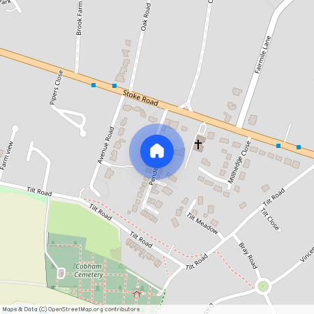 Pendenza, Cobham, KT11