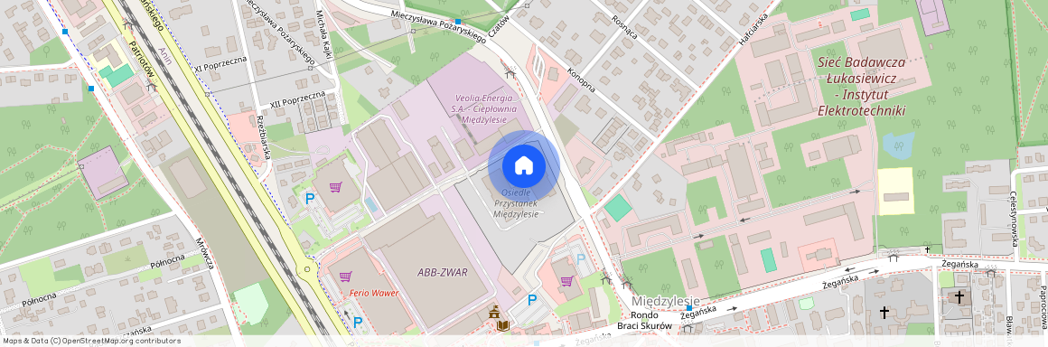 ul. Mieczysława Pożaryskiego 35, Międzylesie, Wawer, Warszawa, mazowieckie