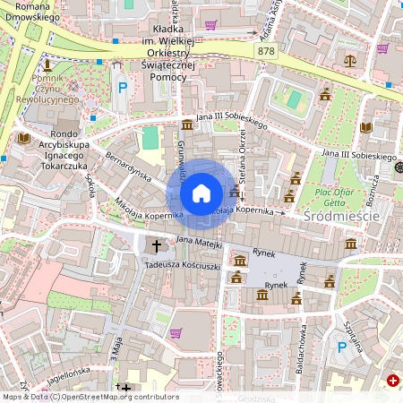 ul. Kręta, Śródmieście, Rzeszów, podkarpackie