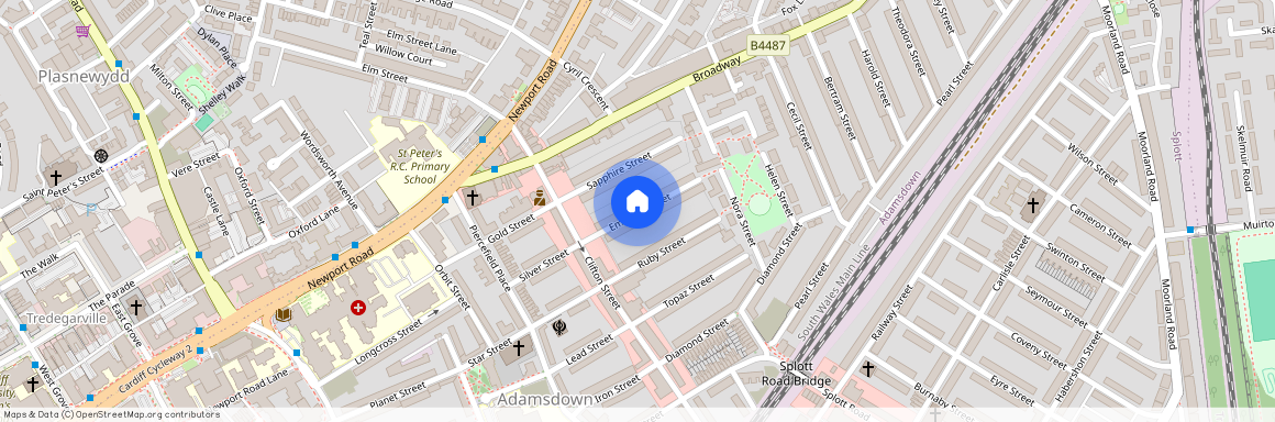 Emerald Street, Splott, Cardiff, CF24